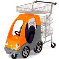 Kid Caddie ostosvaunuauto