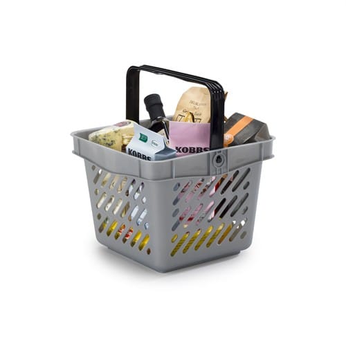 Ostoskori mini 10l harmaa