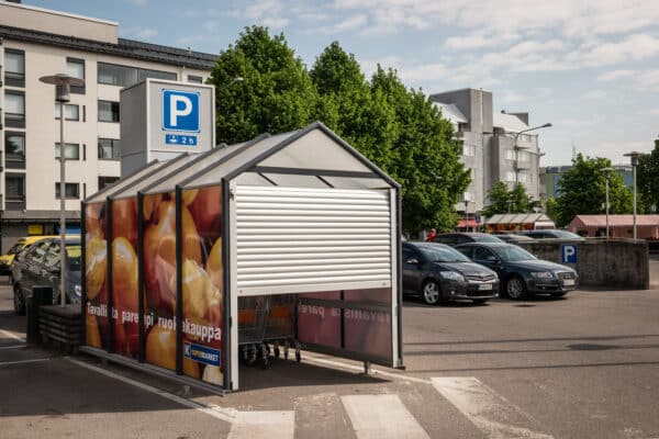 Rulo-ovet ostosvaunukatoksiin - Image 2