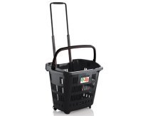 Rollerbasket 34 L, vedettävä ostoskori - Image 3