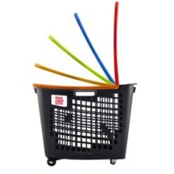 Shop & Roll 55 L, vedettävä ostoskori