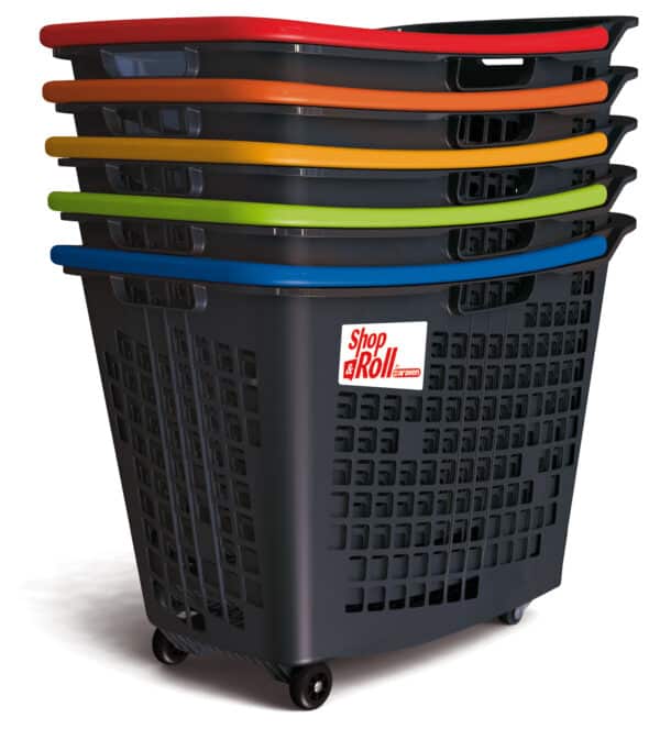 Shop & Roll 55 L, vedettävä ostoskori - Image 3