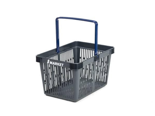Ostoskori Super 28L  S-market-logolla