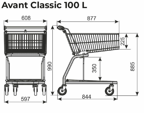 Avant Classic 100 L, ostosvaunu - Image 5
