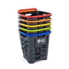 Shop & Roll 45 L, vedettävä ostoskori