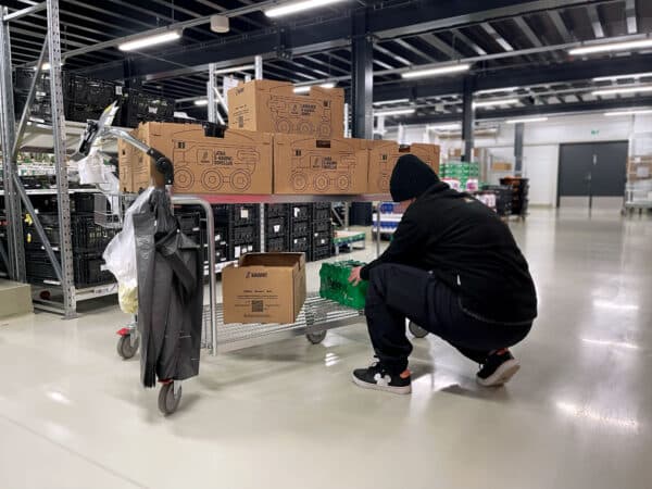 Manuaali keräilyvaunu